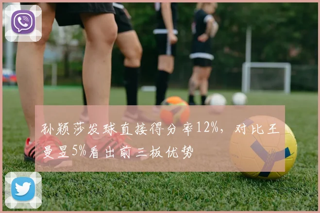 孙颖莎发球直接得分率12%，对比王曼昱5%看出前三板优势